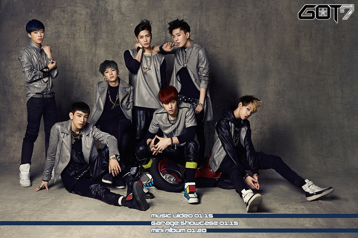 GOT7 at debut GGG era